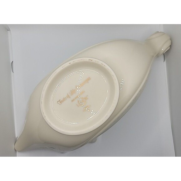 LENOX China Fruits Of Life Cornucopia Large 14" Centerpiece - Picture 11 of 12